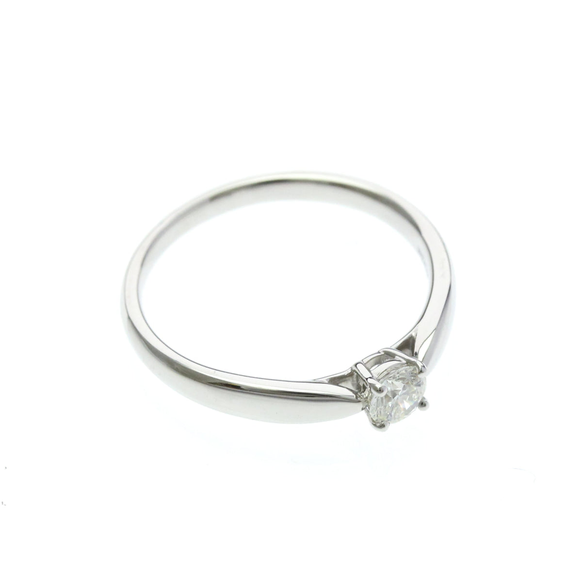 Tiffany Harmony · Platinum · Diamond · Size 6 (EU 55)