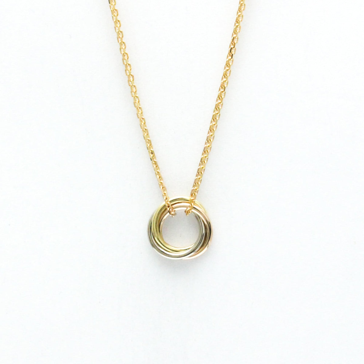 Cartier Baby Trinity · Tri-Gold Necklace