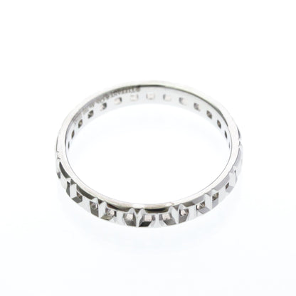 Tiffany T True · 18K White Gold · Size 10 (EU 65)