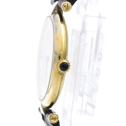 Cartier Must Vendome · Gold Plated · Quartz
