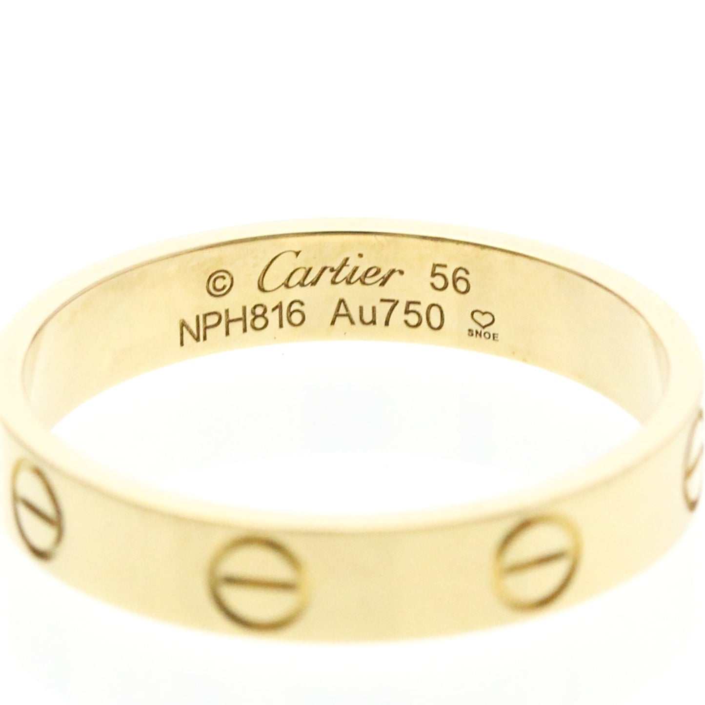 Cartier Mini Love · 18K Yellow Gold