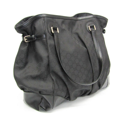 Gucci · Nylon & Leather Tote