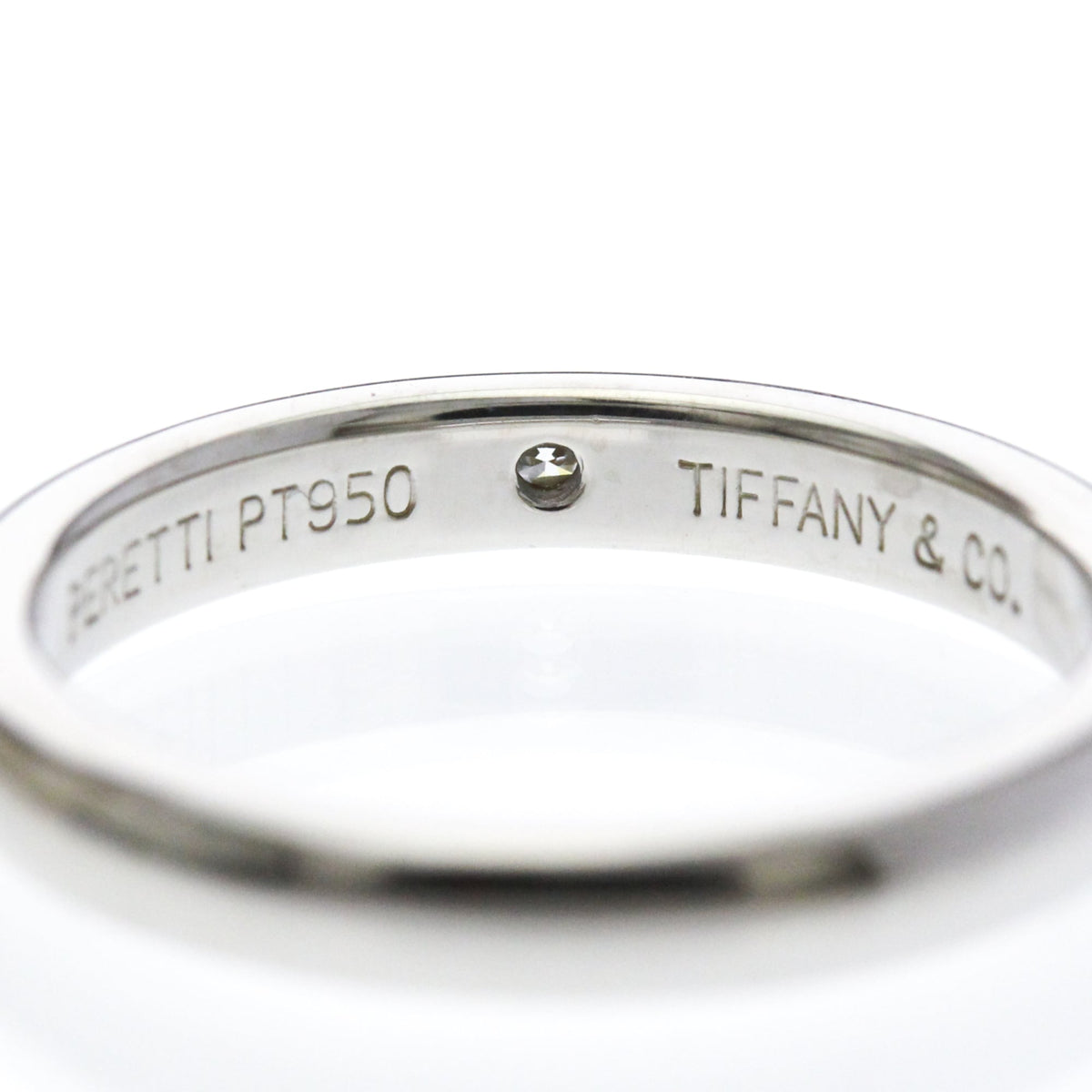 Tiffany Stacking Band · Platinum · Diamond