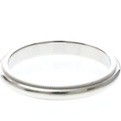 Tiffany Milgrain Band · Platinum
