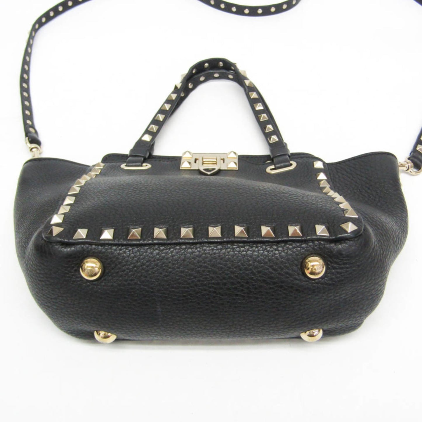 Valentino Garavani Lock Studs · Leather