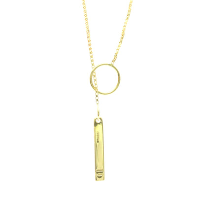 Gucci Lariat · 18K Yellow Gold