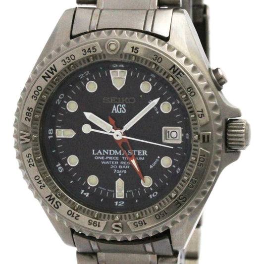Seiko Land Master Kinetic · Titanium · GMT
