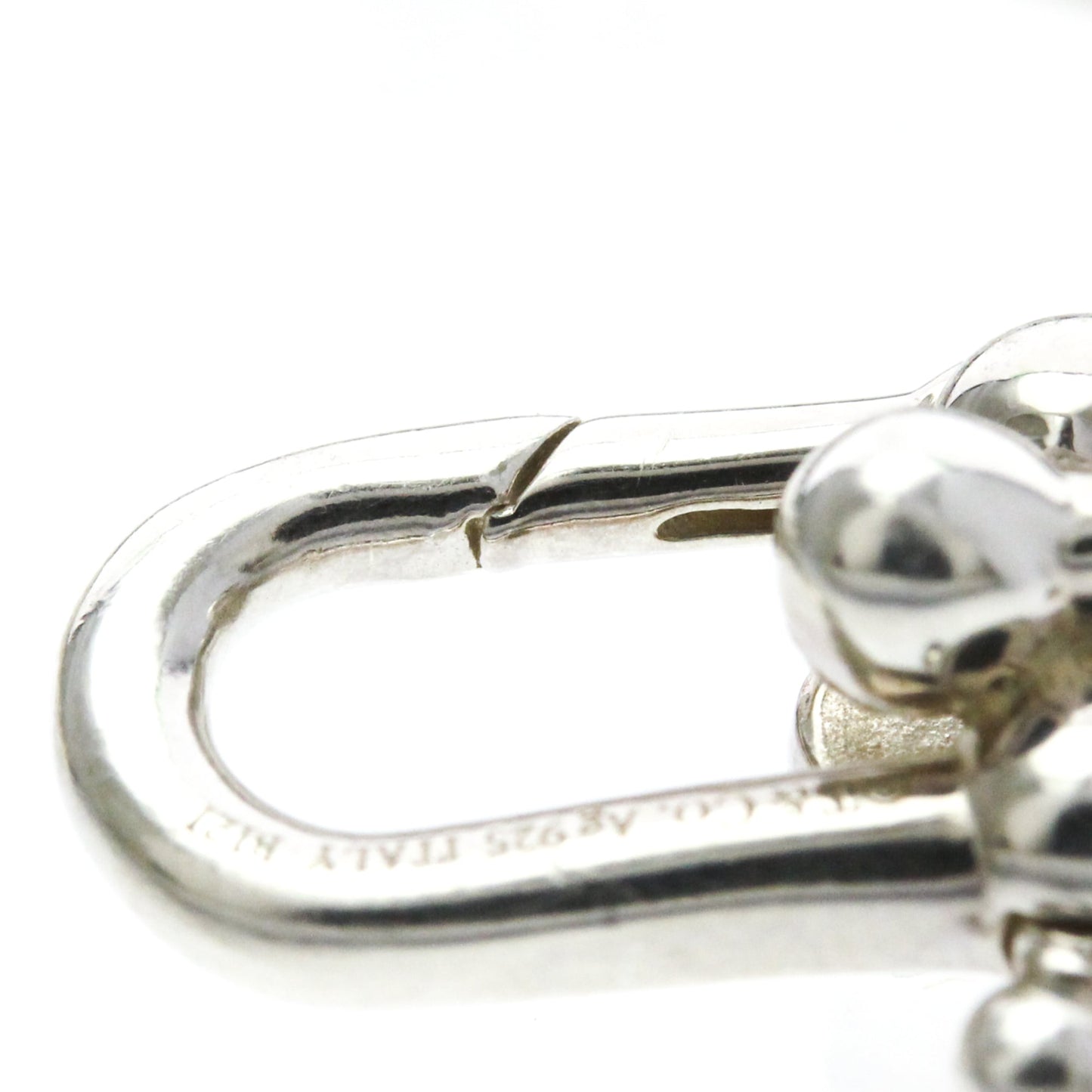 Tiffany Hardware Link · Sterling Silver