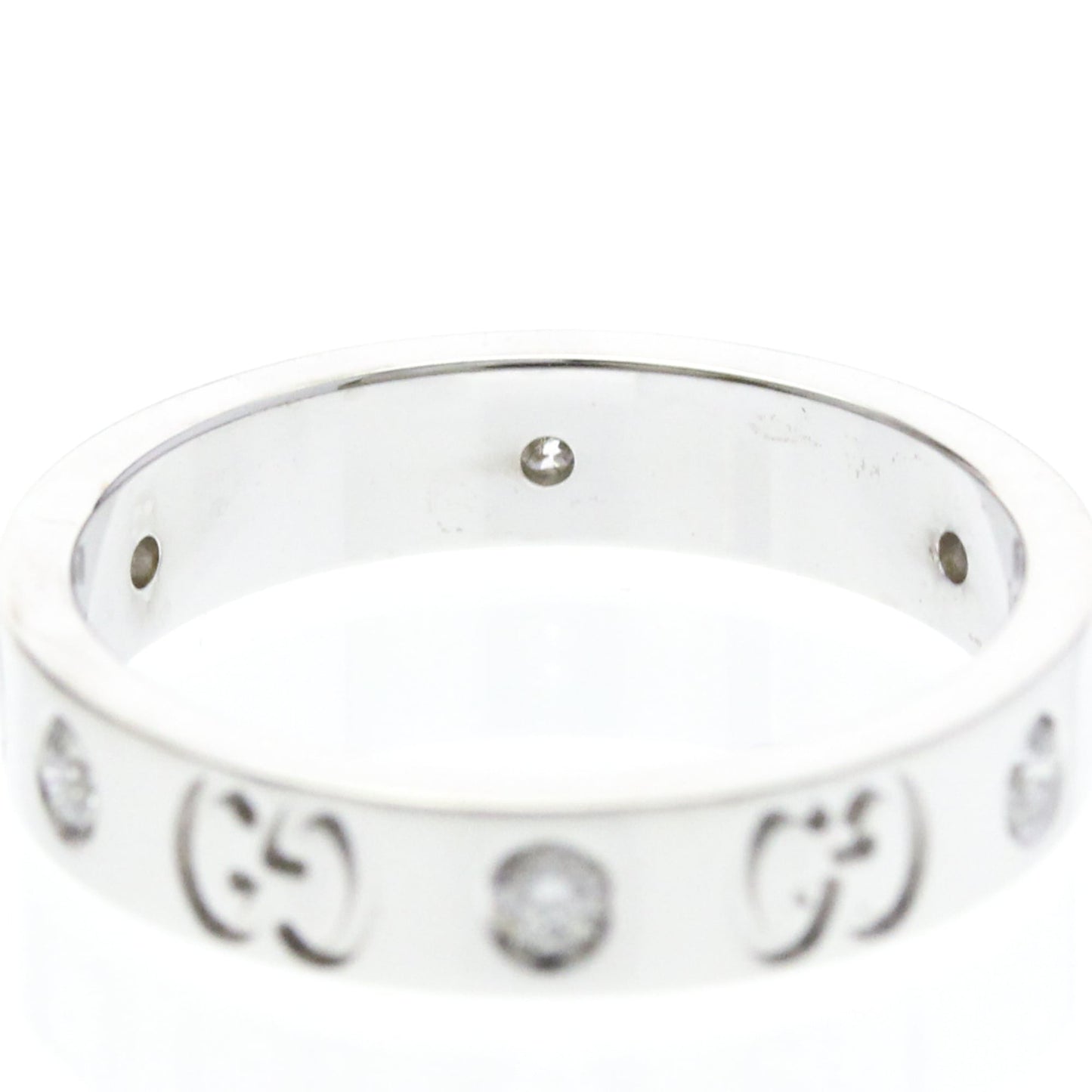 Gucci Icon · Diamond · 18K White Gold