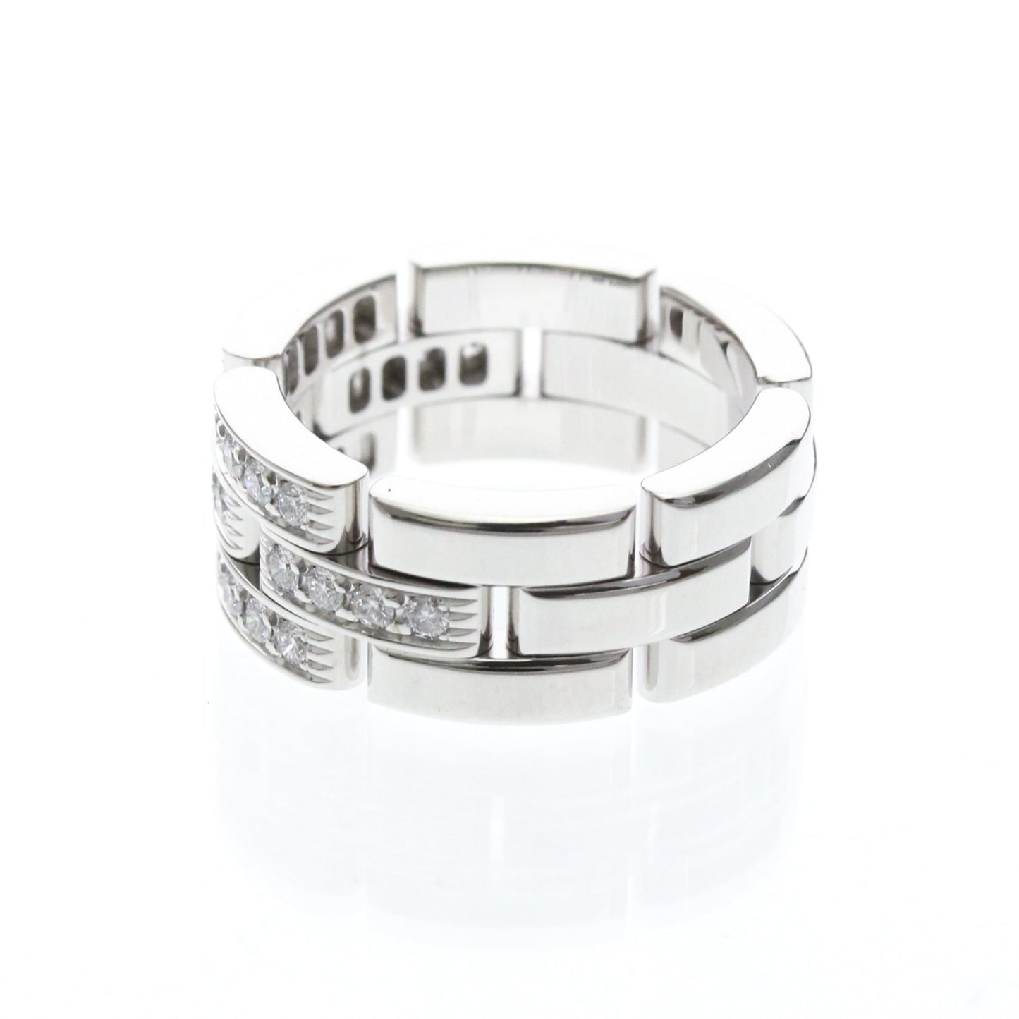 Cartier Maillon Panthère · 18K White Gold