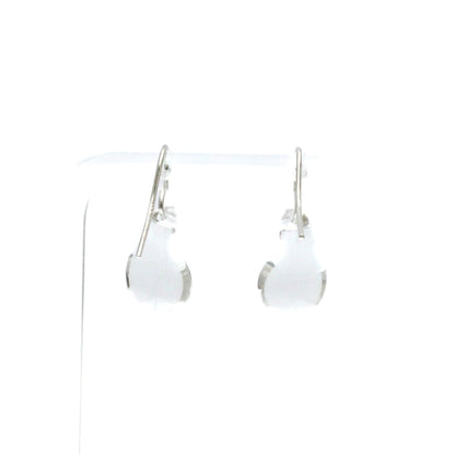 Tiffany Teardrop · Crystal · 18K White Gold