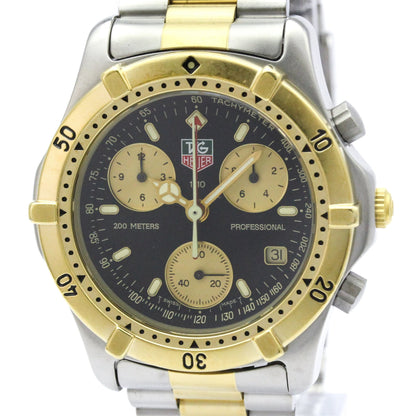 Tag Heuer 2000 Chronograph · Gold Plated