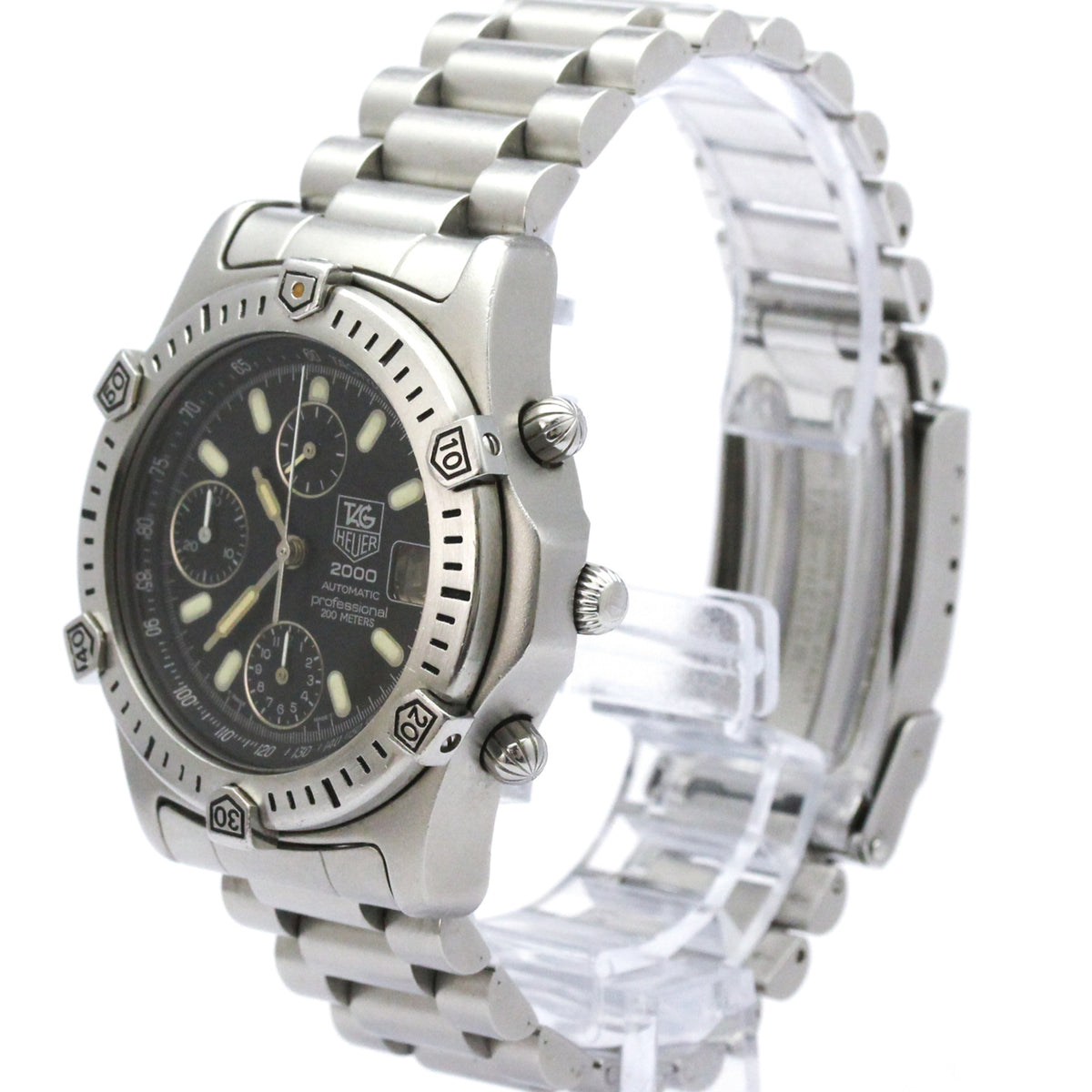 Tag Heuer 2000 · Chronograph · Steel · Automatic
