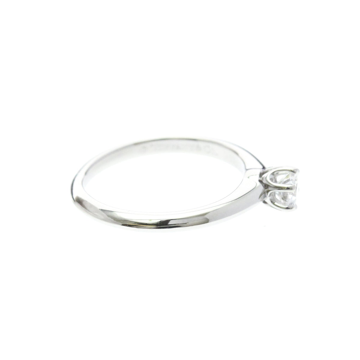 Tiffany Classic Solitaire · Platinum · Diamond · Size 3 (EU 47.5)