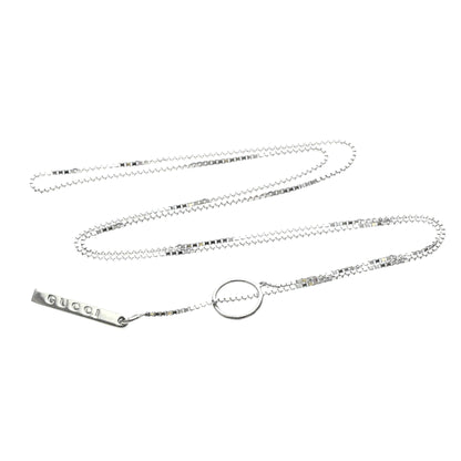 Gucci Lariat · 18K White Gold