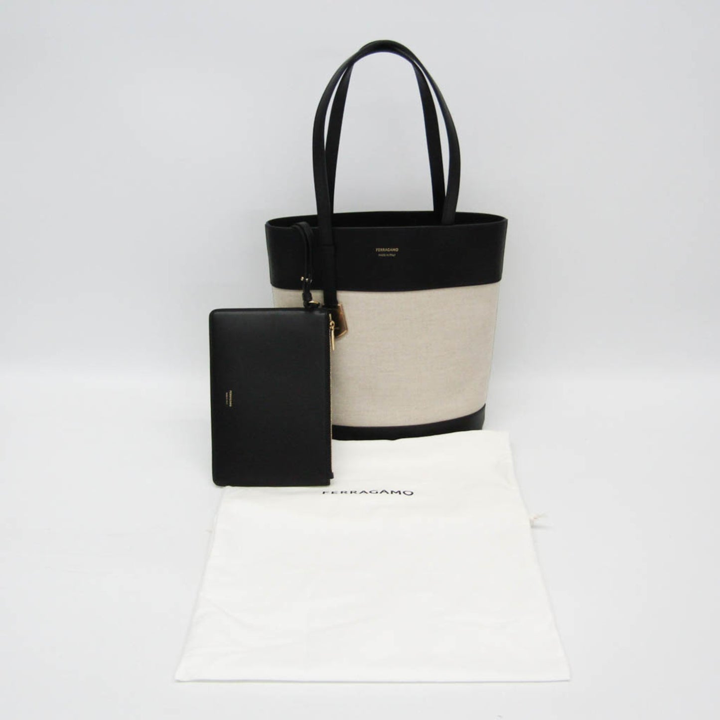 Salvatore Ferragamo Charming · Canvas Tote