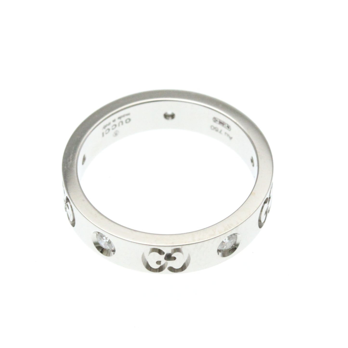 Gucci Icon · Diamond · 18K White Gold