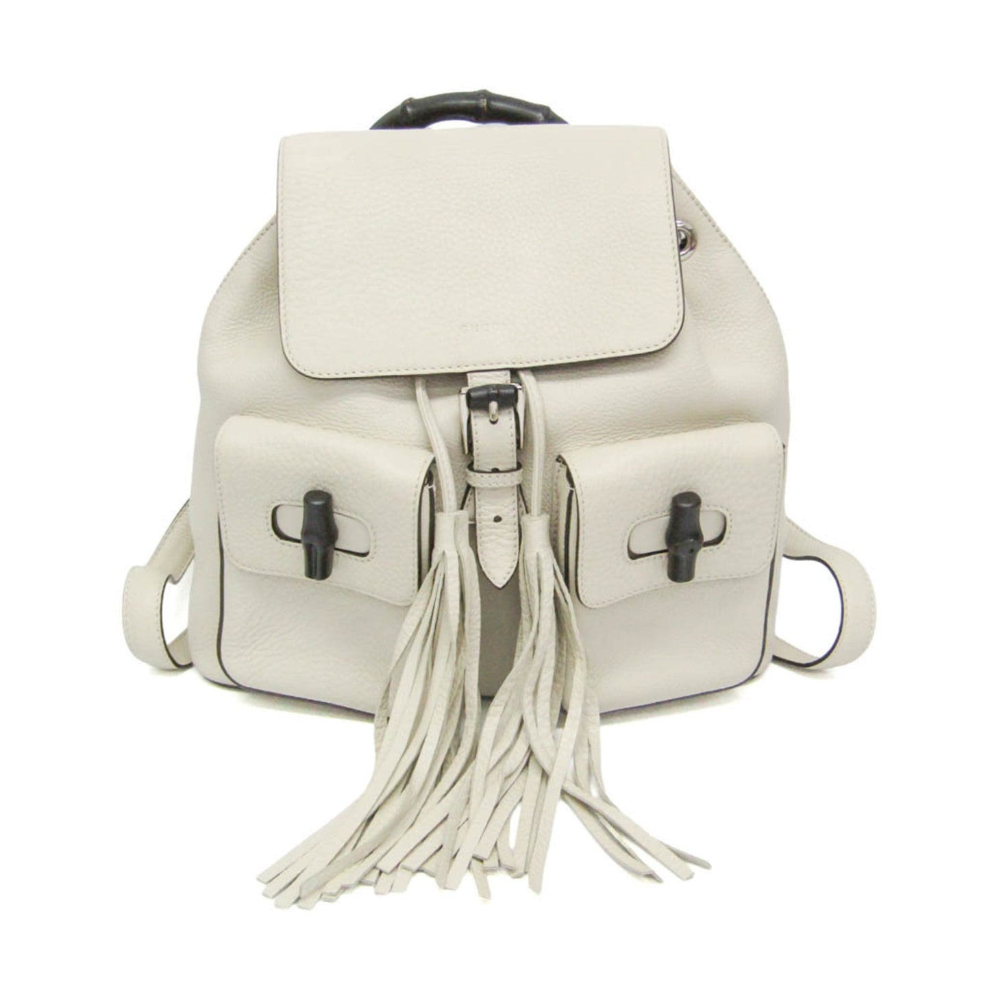 Gucci Bamboo · Leather Backpack