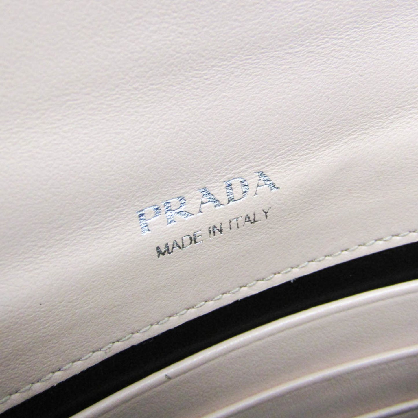 Prada Envelope Chain · Leather Clutch