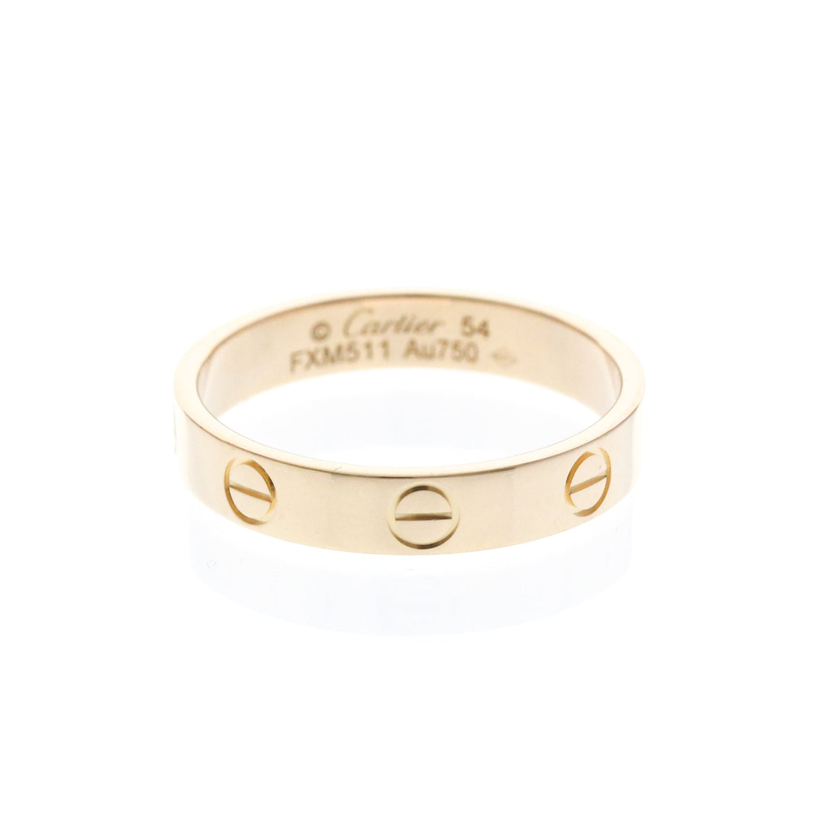 Cartier Mini Love · Rose Gold · Size 6.75 (EU 56.88)