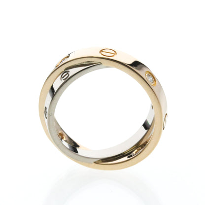 Cartier Be Love · Half Diamond · Two-Tone Gold