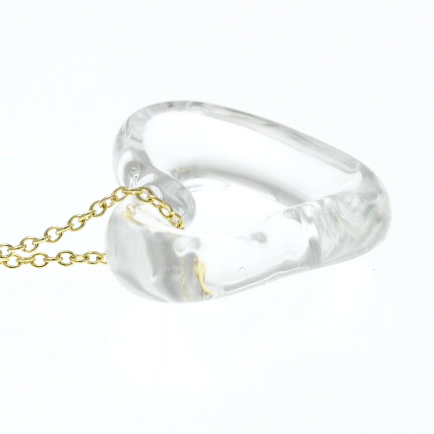 Tiffany Open Heart Lock · 18K Yellow Gold