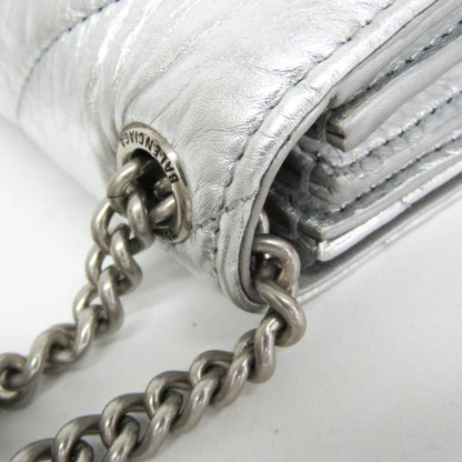 Balenciaga Crush Chain · Metallic Leather