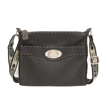Fendi Selleria · Leather Shoulder Bag