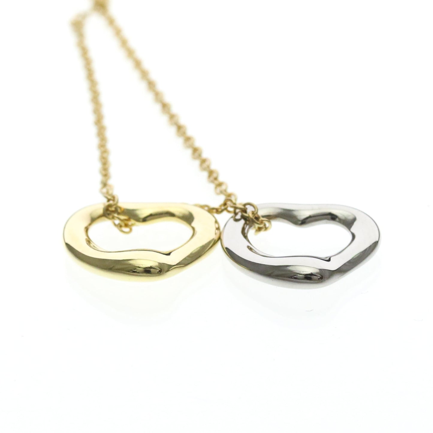 Tiffany Open Heart · Two-Tone Gold