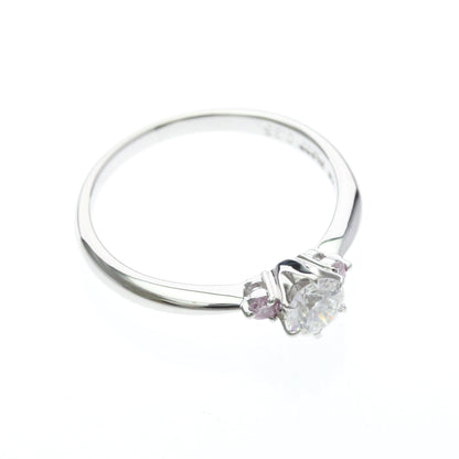 Tasaki Diamond · Platinum · Solitaire · Size 6 (EU 55)