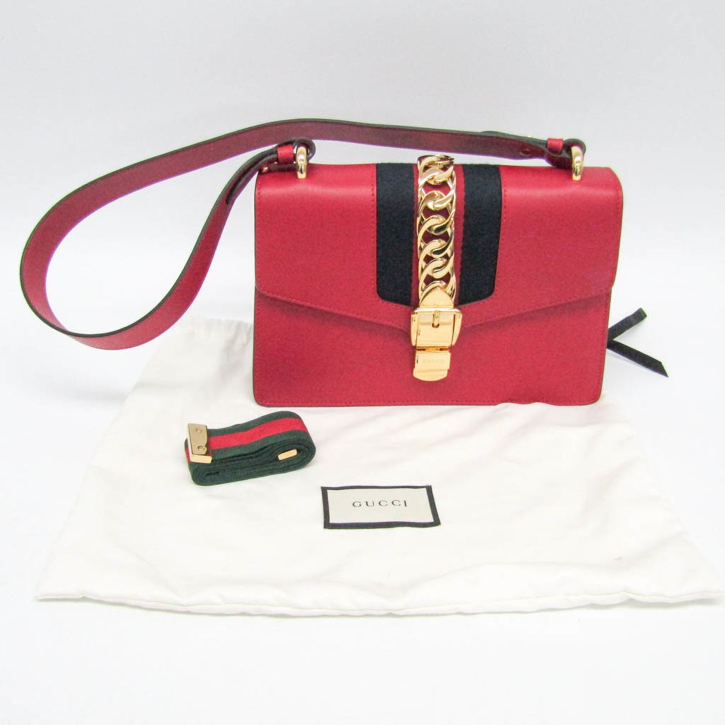 Gucci Sylvie · Leather Shoulder Bag