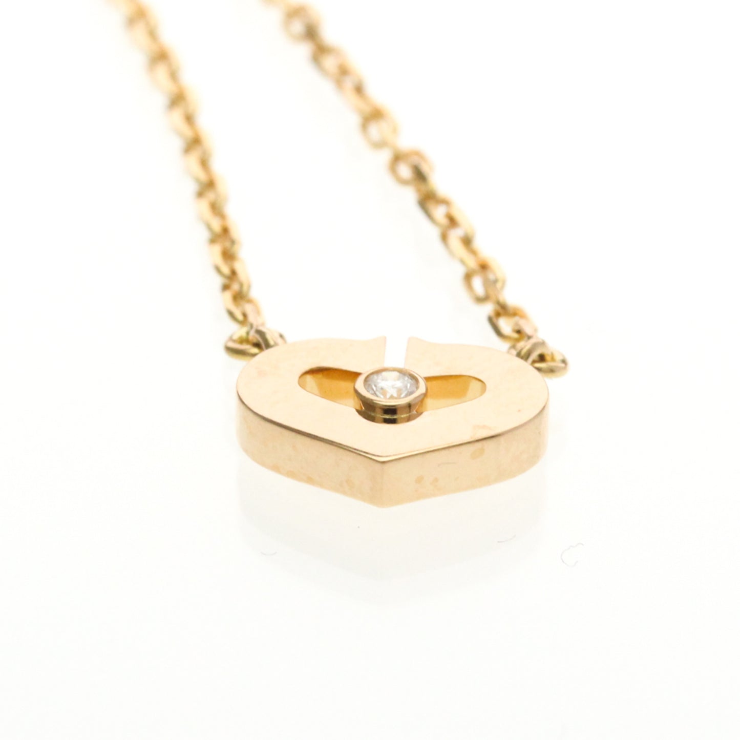 Cartier C Heart · Diamond · Rose Gold