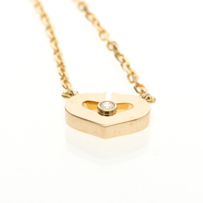 Cartier C Heart · Diamond · Rose Gold