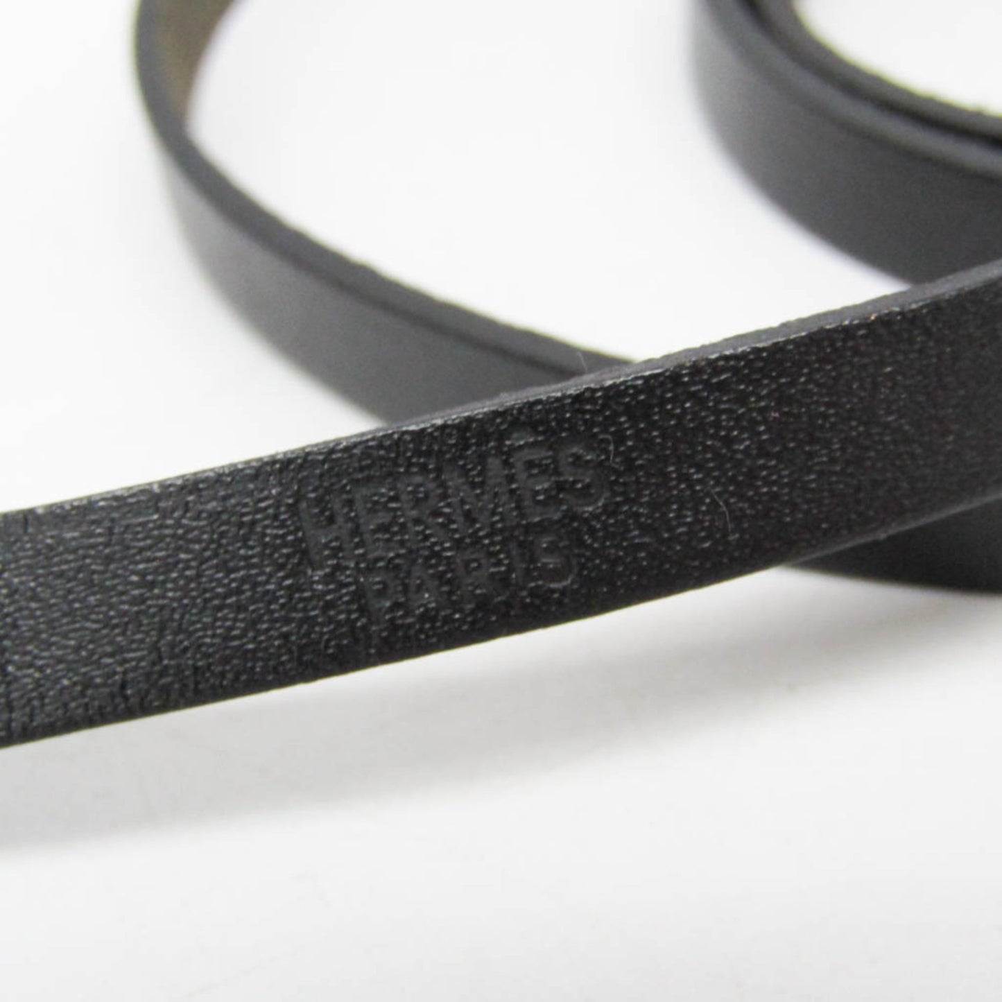 Hermès Hapi · Choker Bangle · Leather
