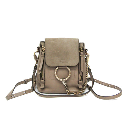 Chloé Faye · Leather & Suede Backpack