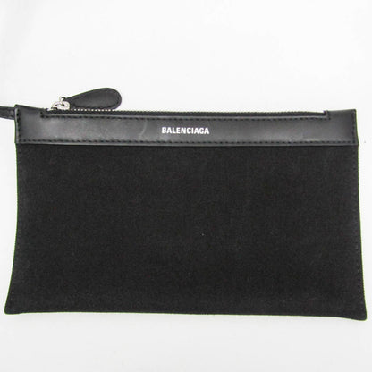 Balenciaga Navy Cabas S · Canvas & Leather