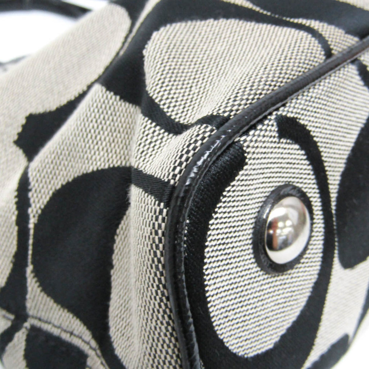 Coach Signature Stripe · Canvas & Leather