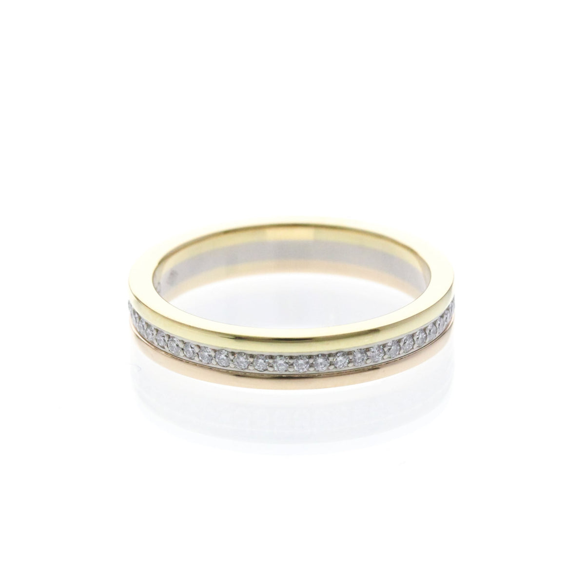Cartier Louis Cartier Vendôme · Tri-Gold · Size 5.75 (EU 54.38)