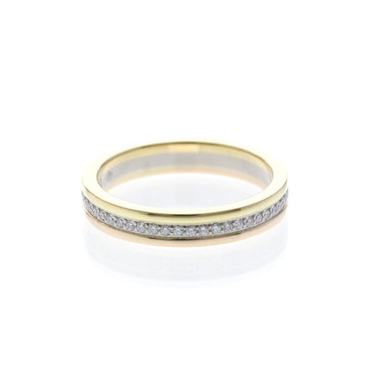 Cartier Louis Cartier Vendôme · Tri-Gold · Size 5.75 (EU 54.38)
