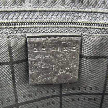 Celine Check Pattern Boston · Wool & Leather
