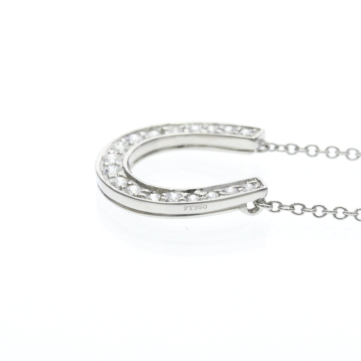 Tiffany Horseshoe · Platinum · Diamond