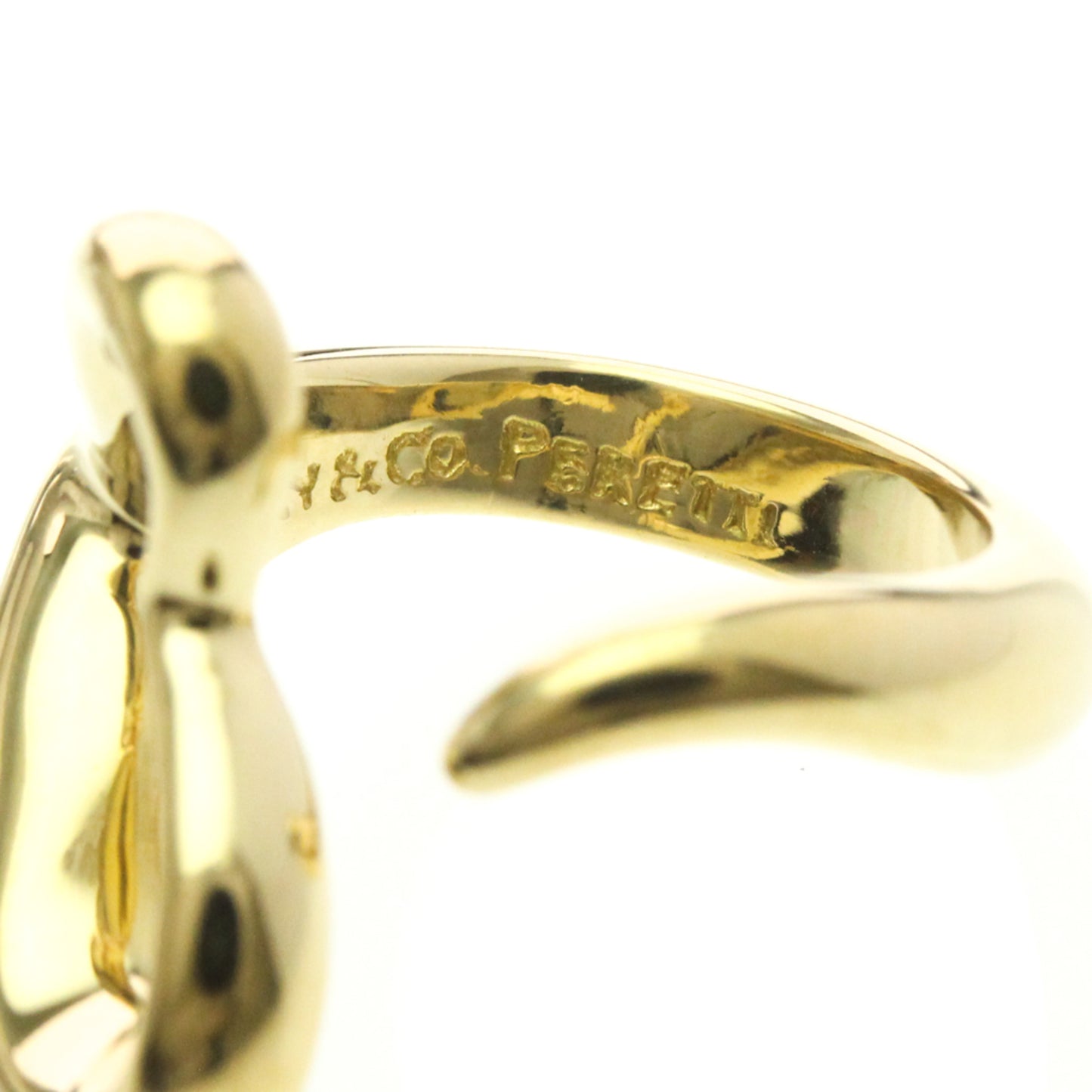 Tiffany Open Heart · 18K Yellow Gold