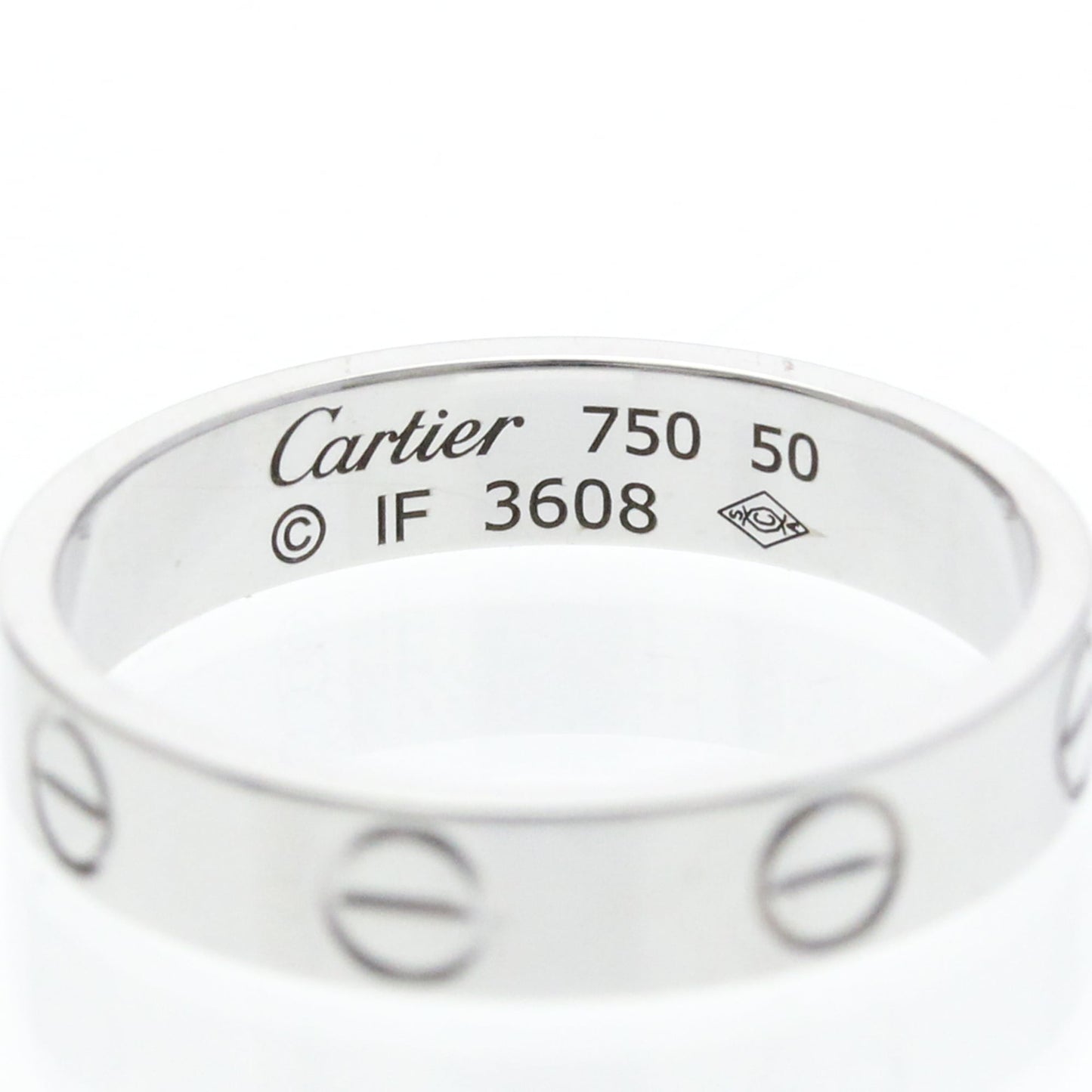 Cartier Mini Love · 18K White Gold