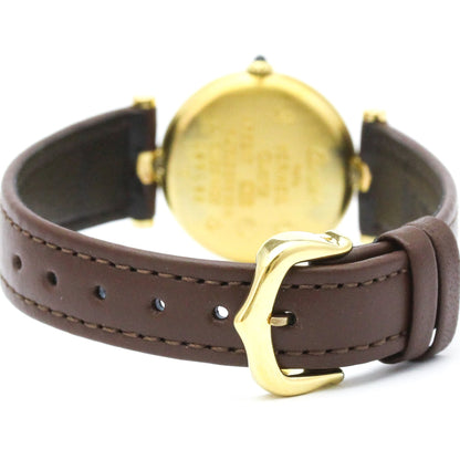Cartier Must · Gold Plated · Quartz