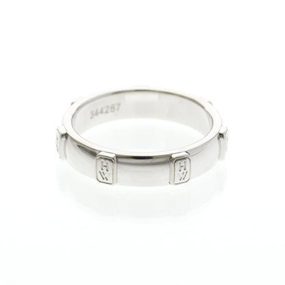 Harry Winston HW Logo · Diamond · 18K White Gold