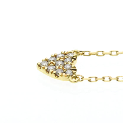 AHKAH Heart Pavé · 18K Yellow Gold · Diamond