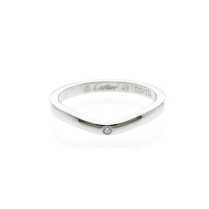Cartier Ballerina · Platinum · Three Diamonds