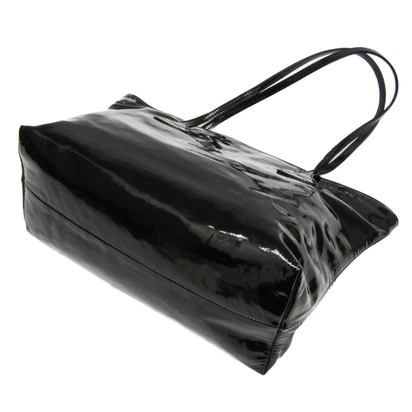 Celine Enamel Leather Tote