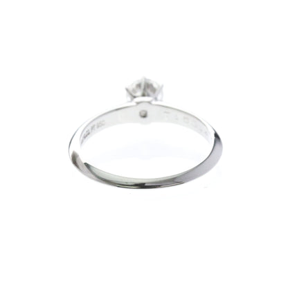 Tiffany Solitaire · Platinum · Diamond · Size 6 (EU 52.5)