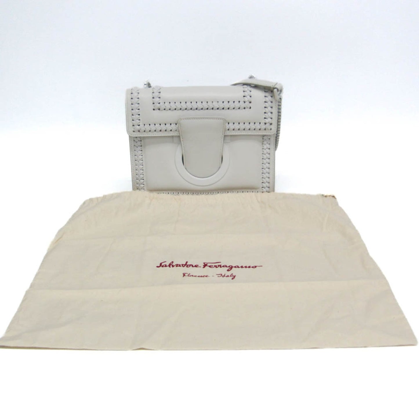 Salvatore Ferragamo Gancini · Leather